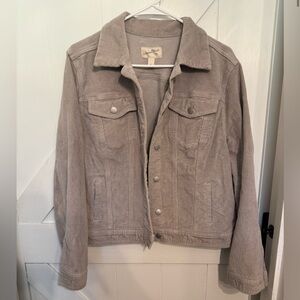 Women's grey corduroy Jacket